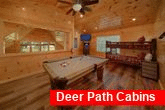 Large 1 Bedroom Cabin with Pool Table and Arcade