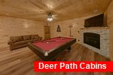 Four Bedroom Cabin in Gatlinburg with Pool Table
