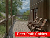 Four Bedroom Cabin with Spacious Deck Seating
