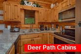 Fully Furnished kitchen in 2 bedroom cabin 