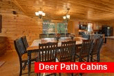 Spacious Dining Room in 5 bedroom cabin