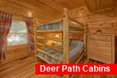 Group sized cabin with Queen bunk beds