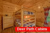 5 bedroom cabin with queen bunk beds