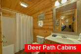 Pigeon Forge Cabin with 2 full bathrooms