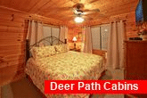 Cabin with 2 living areas and king beds