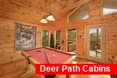 1 Bedroom Cabin with a Luxurious Pool Table