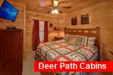 4 Bedroom Cabin rental with 4 Master Bedrooms