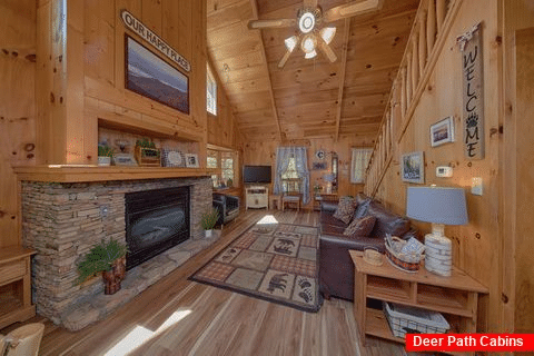Rustic 1 Bedroom Cabin Fully Furnished - Serenity Ridge