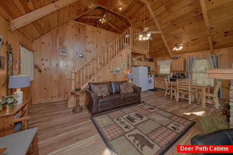 1 Bedroom Cabin with a Living Room Fireplace - Serenity Ridge