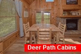 1 Bedroom Cabin with Kitchen and Dining Table