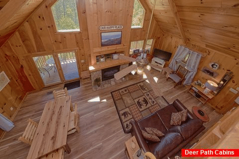 1 Bedroom Cabin near Dollywood with 2 Levels - Serenity Ridge