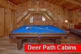 1 Bedroom Cabin with a Game Room with Pool Table