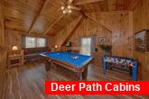 Smoky Mountain Cabin Rental with Pool Table