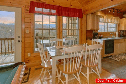Spacious Kitchen in a Pigeon Forge Cabin - Bear Hugs