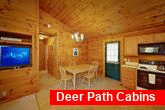 Rustic 1 Bedroom Cabin with Furnished Kitchen