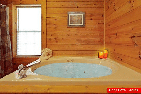 Smoky Mountain Cabin with Indoor Jacuzzi Tub - A Smoky Hideaway