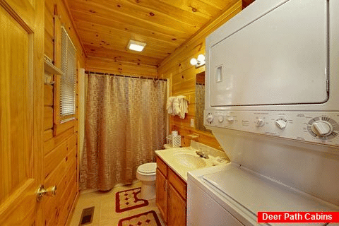 1 Bedroom Pigeon Forge Cabin with Washer/Dryer - A Romantic Retreat