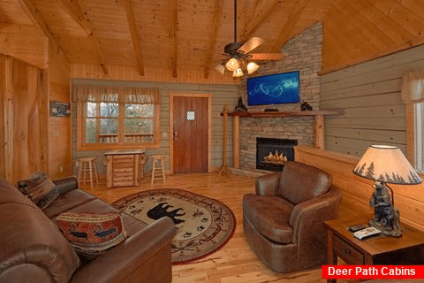 Wears Valley Cabin with an Fireplace - Hilltopper