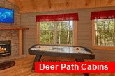 1 Bedroom Cabin with an Air Hockey Table
