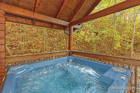 Private Cabin with a Private Hot Tub - A Peaceful Getaway