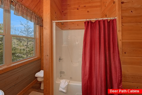 1 Bedroom Cabin Master Bath Room - Higher Ground