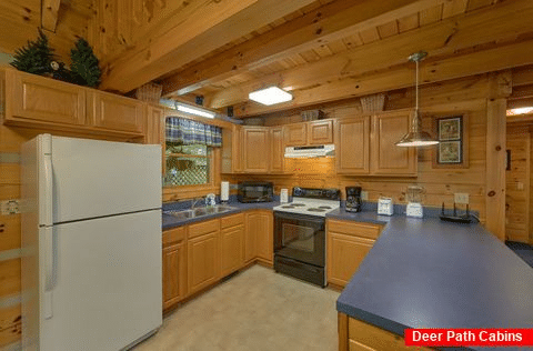 Dining area in 2 bedroom cabin - A Peaceful Retreat