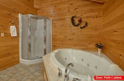 2 bedroom cabin with Jacuzzi Tub in Master Bath - A Peaceful Retreat