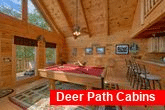 Rustic 2 bedroom cabin with Pool Table 