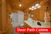 1 bedroom cabin with private master bathroom