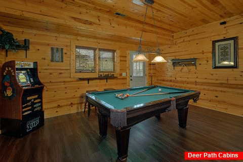2 bedroom cabin rental with pool table - Cozy Escape
