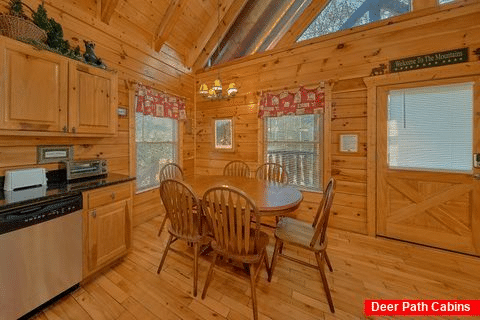 Cabin with Dining Area - A Bear Encounter