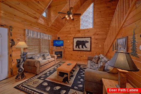 Fully Furnished Living Room - A Beary Special Place