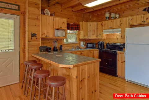 Premium 3 bedroom cabin with full kitchen - A Lazy Bear's Hideaway
