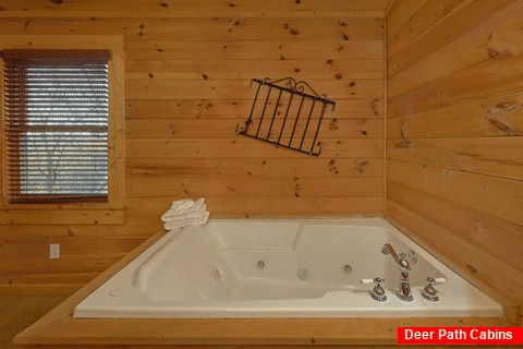 Private Bedroom with Jacuzzi in 4 bedroom cabin - A Smoky Mountain Experience