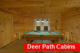 4 Bedroom Cabin Game Room with Pool Table