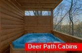Private Hot Tub at 4 bedroom resort cabin