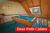 Cabin with Pool Table