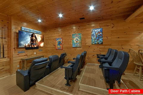 4 Bedroom cabin with Premium Theater Room - Absolutely Viewtiful