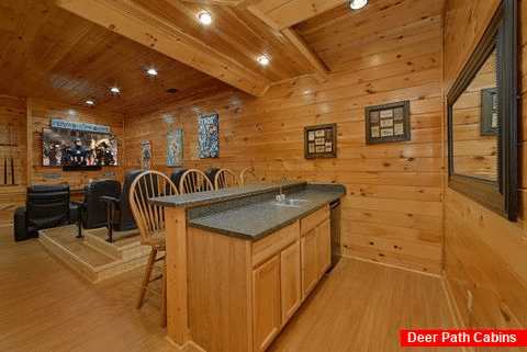 Luxury Cabin with Game Room, wet bar and Theater - Absolutely Viewtiful