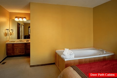Private Master Suite with Jacuzzi Tub - Family Gathering