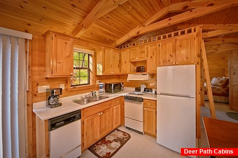 Honeymoon cabin with fully stocked kitchen - Wonderland