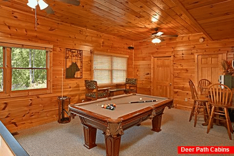 Cabin with Pool Table, Game Room and Pool access - Sugar and Spice
