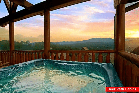 Hot Tub with Mountain Views - Sugar and Spice