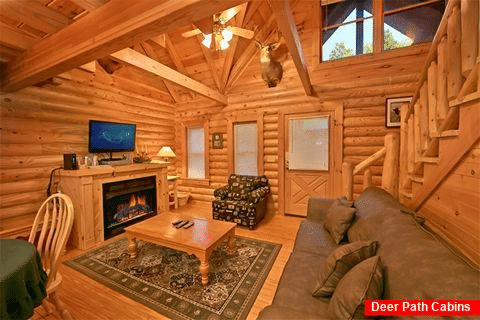 2 bedroom cabin with fireplace and WIFI - A Rocky Top Memory