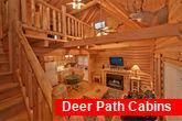 Pigeon Forge Cabin with fireplace & sleeper sofa