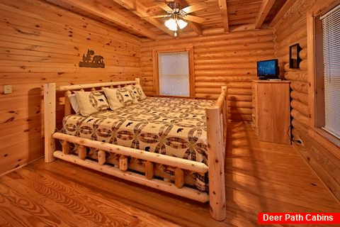 Smoky Mountain Cabin with King Bed - A Rocky Top Memory