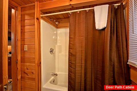 Cabin with Tub/shower combo - Secret Rendezvous