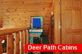 2 bedroom Cabin with Pac Man arcade game