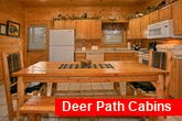 Cabin with Large Dining Table and seating for 8