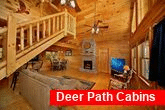 Great Cabin with Spacious Living Room
